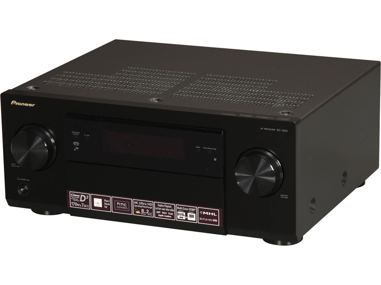 Pioneer SC-1223-K 7.2-Channel Network A/V Receiver