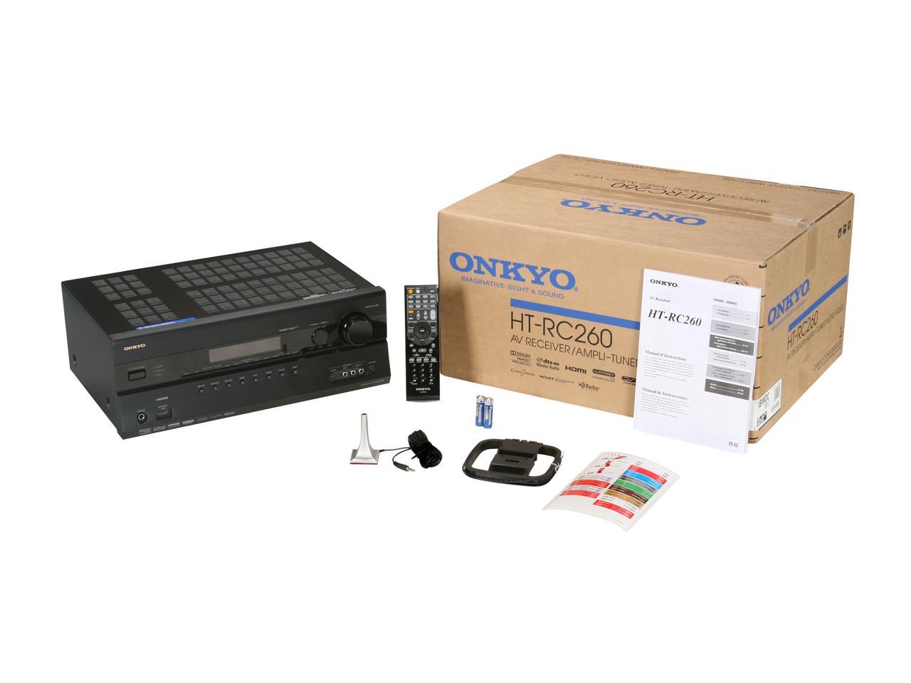 ONKYO HT-RC260 7.2-Channel Home Theater Receiver - Newegg.com