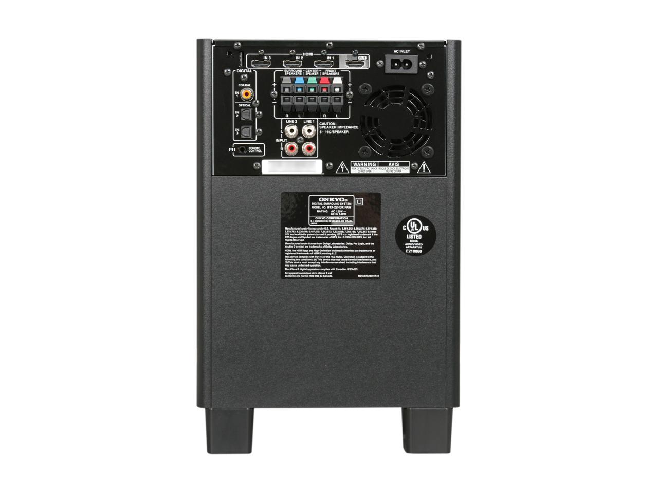 ONKYO HTX-22HDX Ultra-Compact HD Home Theater System - Newegg.com