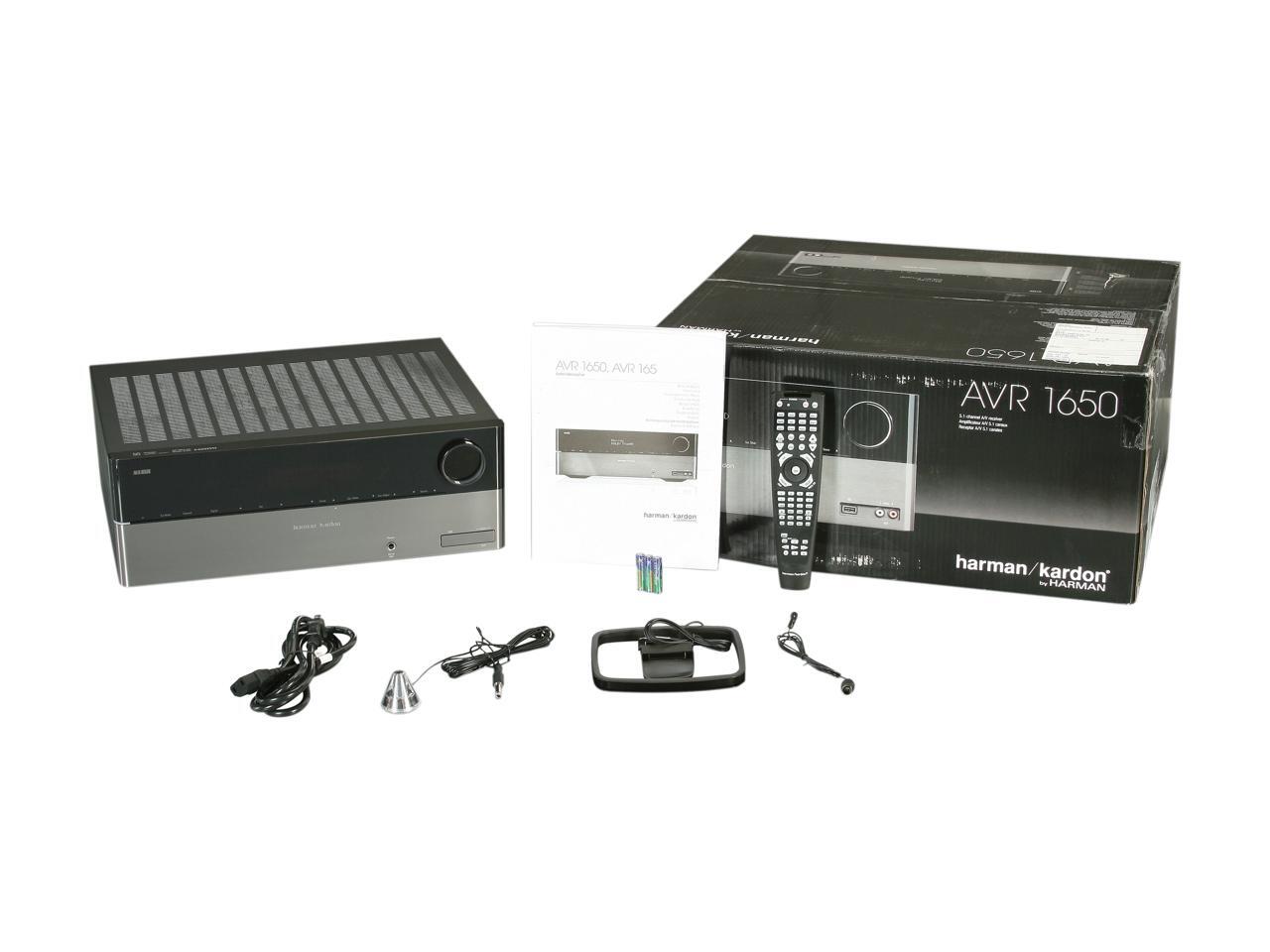 Open Box Harman/Kardon AVR 1650 5.1Channel AV Receiver