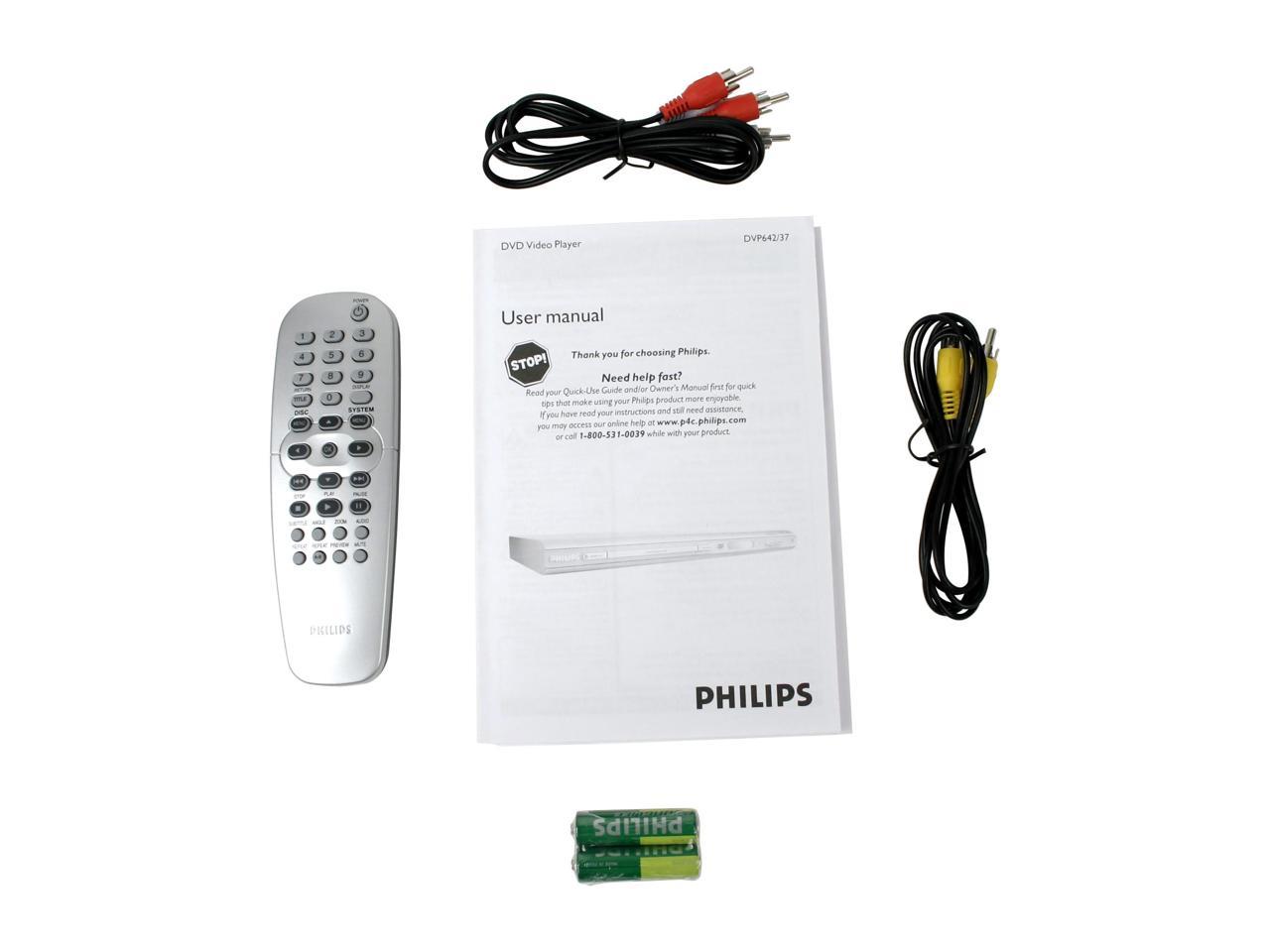 Philips DVD Player DVP642 - Newegg.com