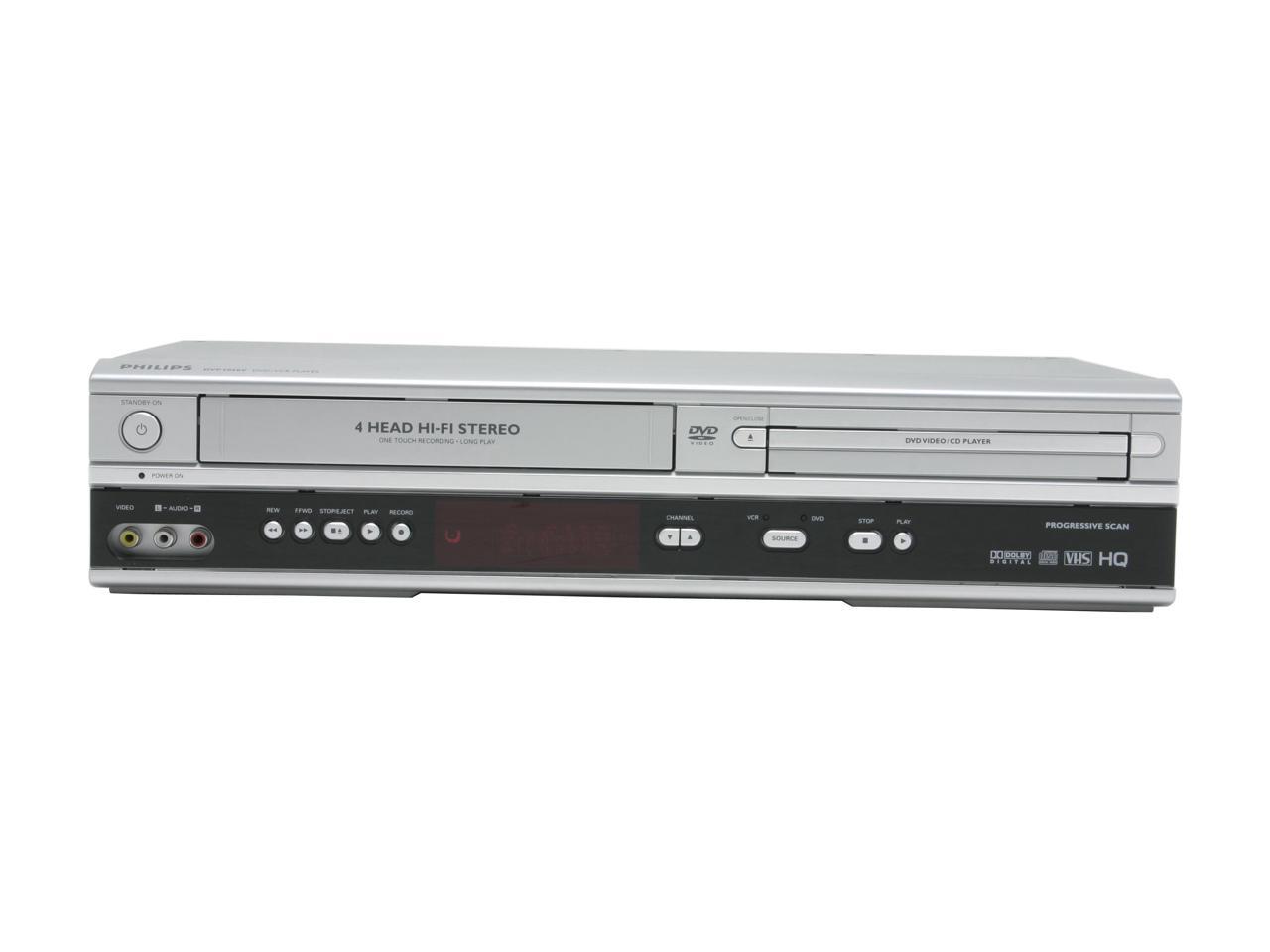 Philips DVD Player & VCR Combo DVP3050V