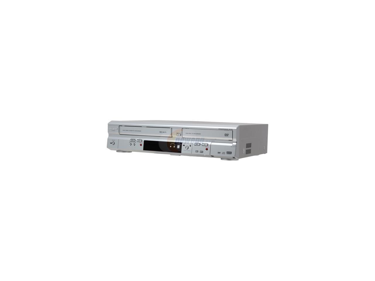 Refurbished: Sharp DVD Recorder & VCR Combo DVRW550U - Newegg.com