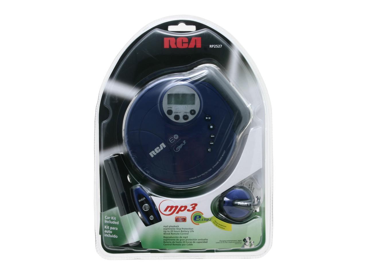 RCA Portable CD Player RP2527