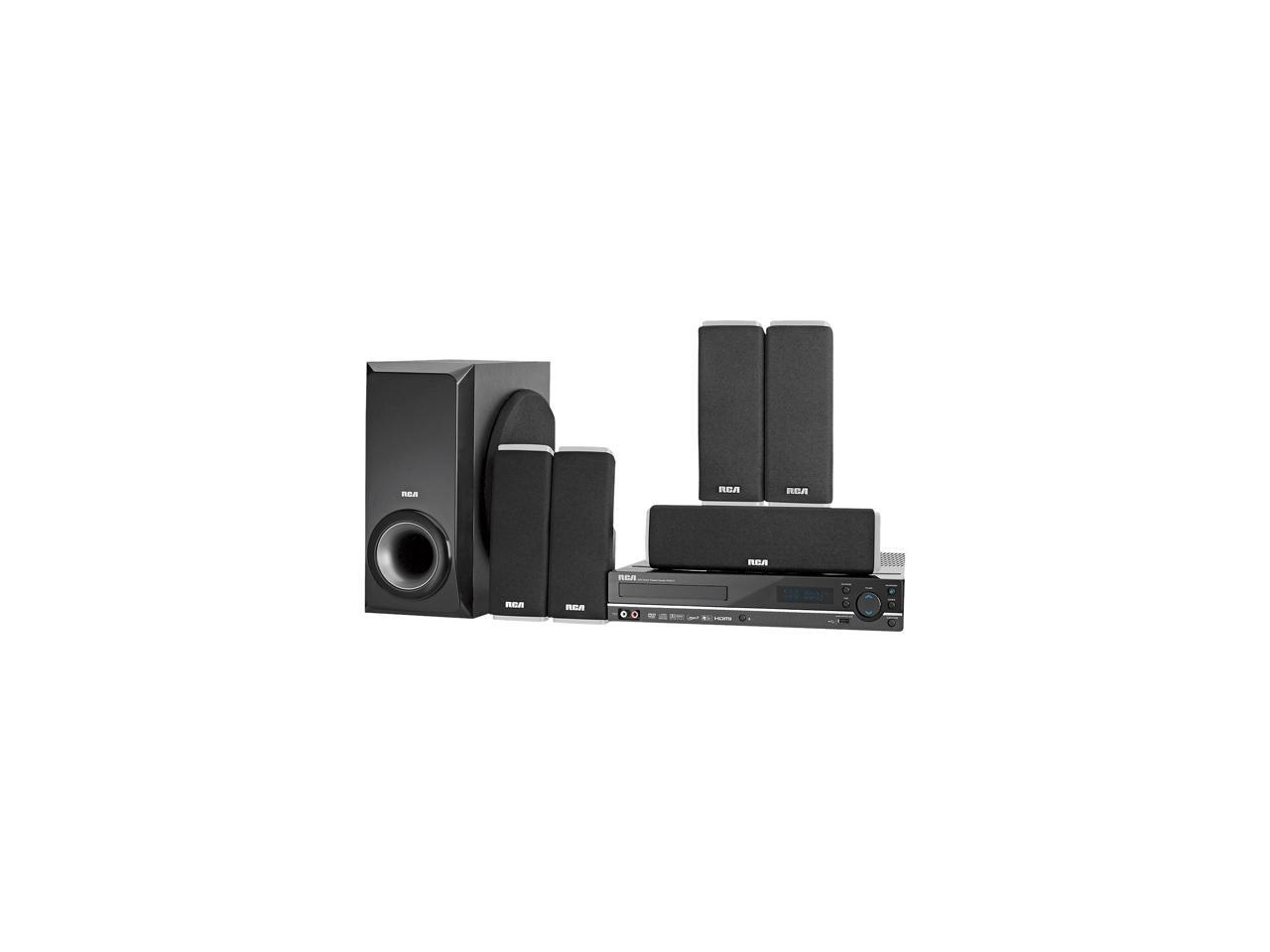 RCA RTD317W Home Theater System With 1080p Upconvert Dvd