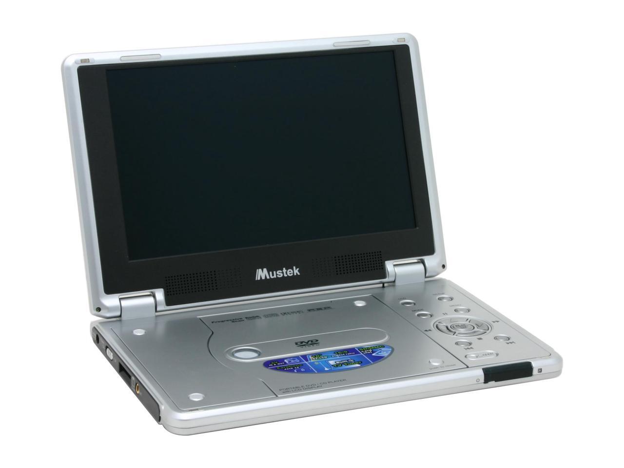 Mustek PL510T Portable DVD Player w/ 10" 169 LCD & TV Tuner