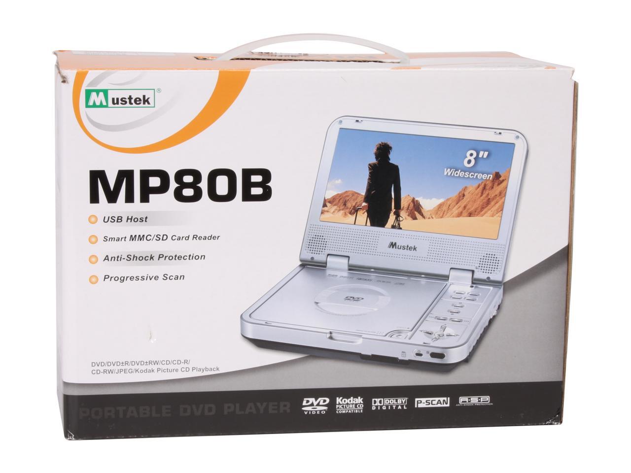 Mustek MP80B Portable DVD Players