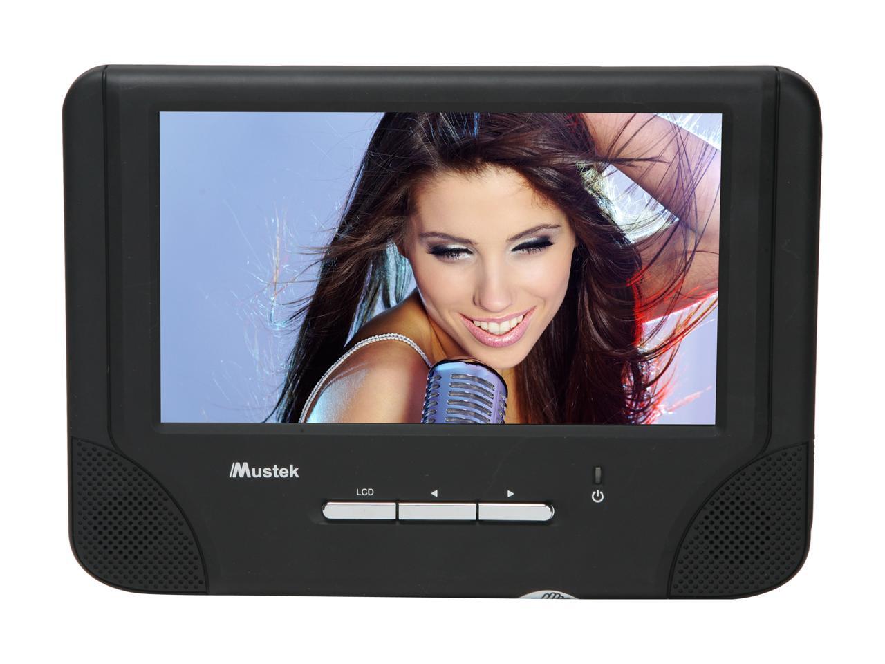 Mustek PD77C Dual 7" Display Portable DVD Player