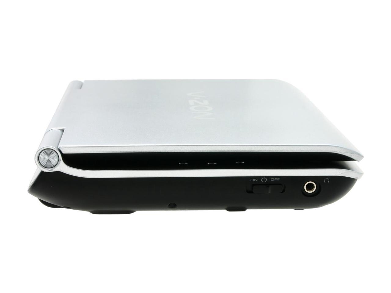 COBY VZON 7" WIDESCREEN PORTABLE DVD PLAYER