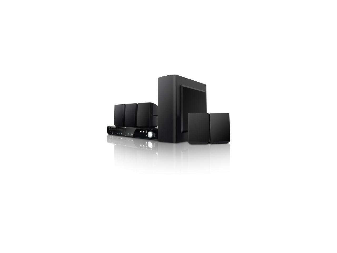 COBY DVD938 5.1 Channel DVD Home Theater System with Digital AM/FM
