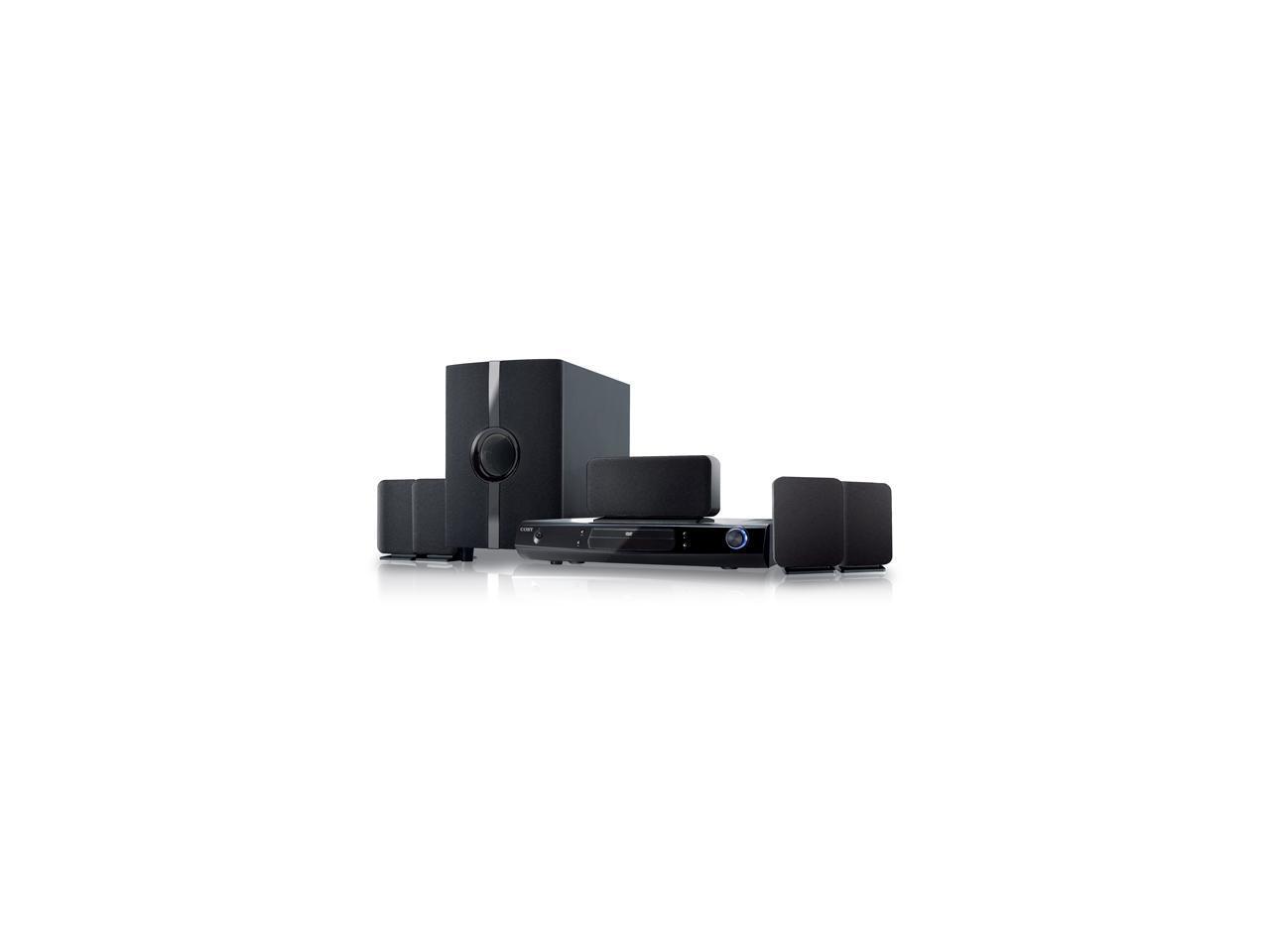 COBY DVD968 5.1Channel DVD Home Theater System with AM/FM Tuner