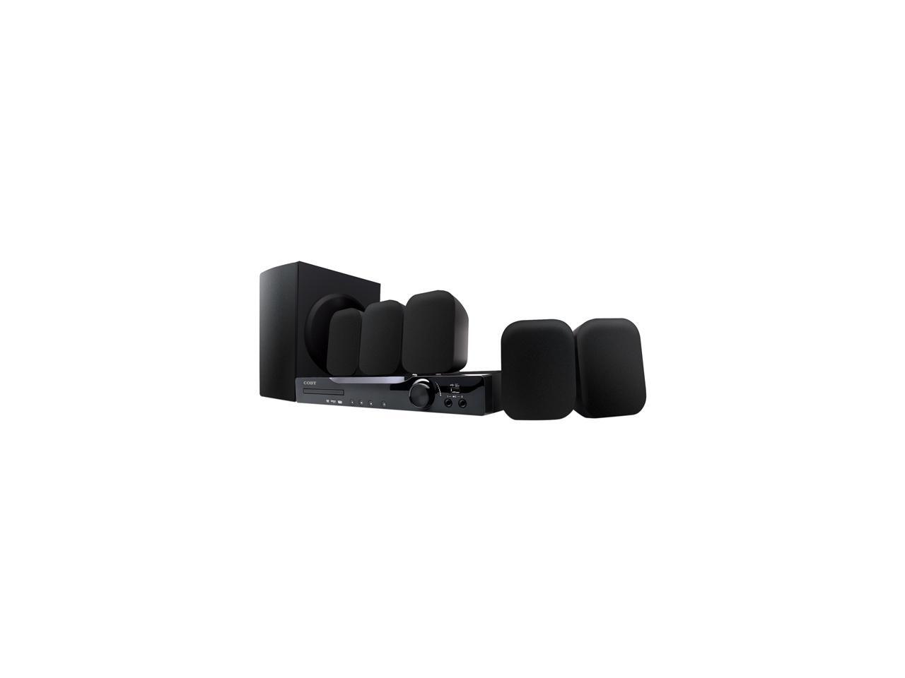 COBY DVD978 5.1 Channel DVD Home Theater System with HDMI Output