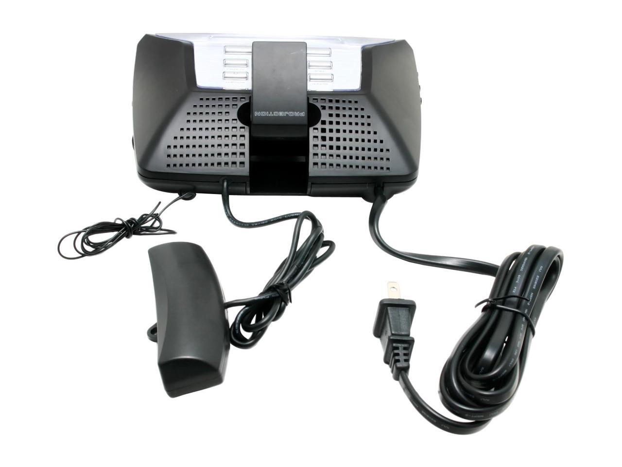 jWIN JL708 Self Setting Atomic Alarm Projection Clock w/ Blue