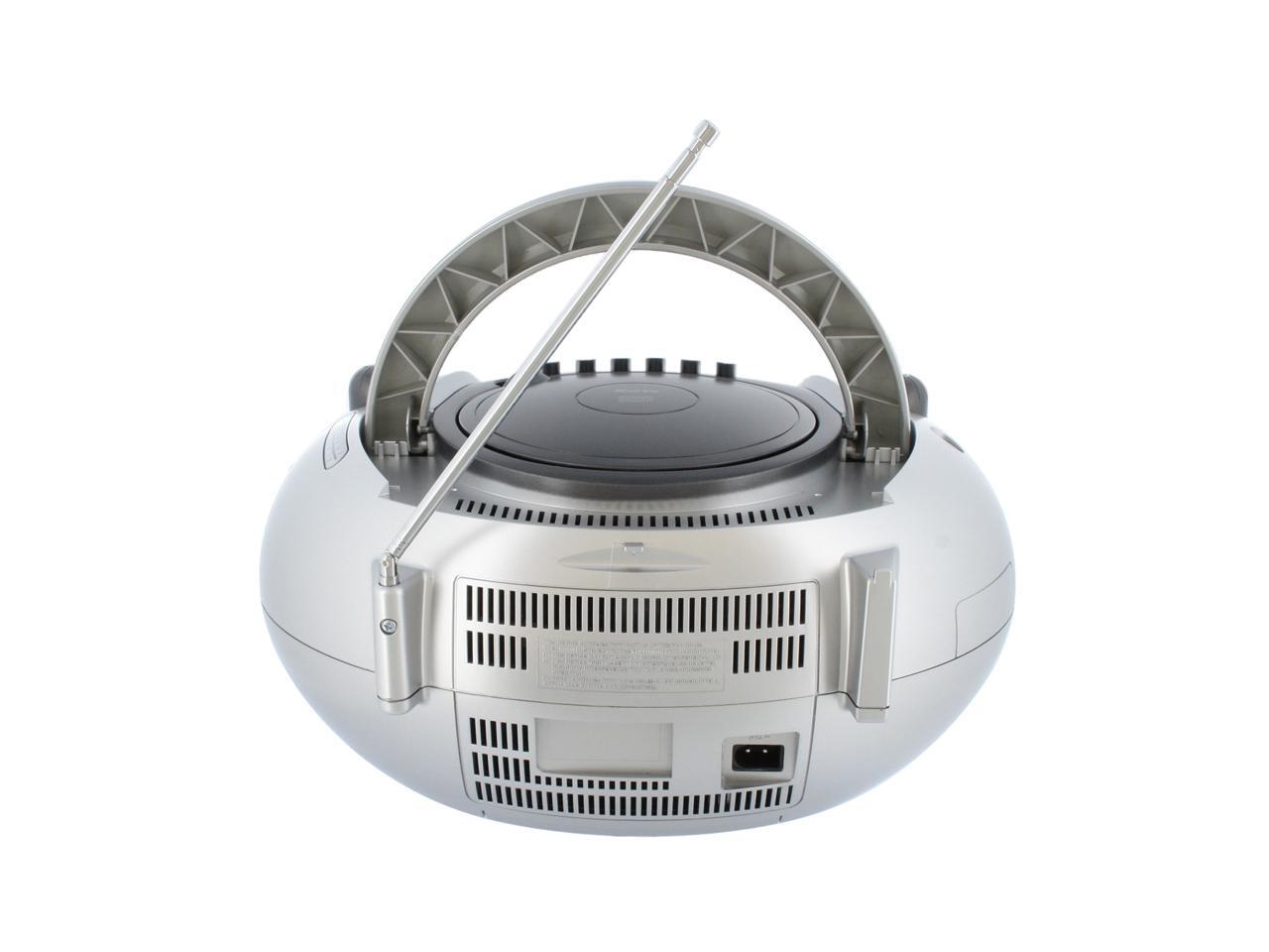 jWIN Portable MP3/CD Player with Cassette & USB/SD/MMC Slot (Black) JX