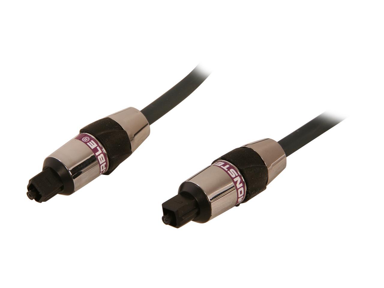 Monster Cable Model 12761200 3.28 feet 400dfo Fiber Optic Audio Cable