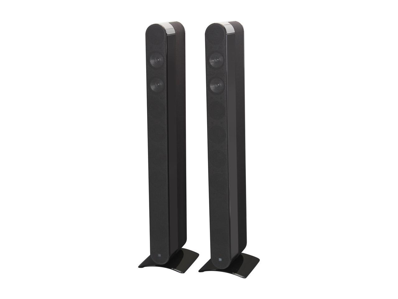 KEF Fivetwo Series MODEL11 Floor Standing Home Theater Speakers (Black ...