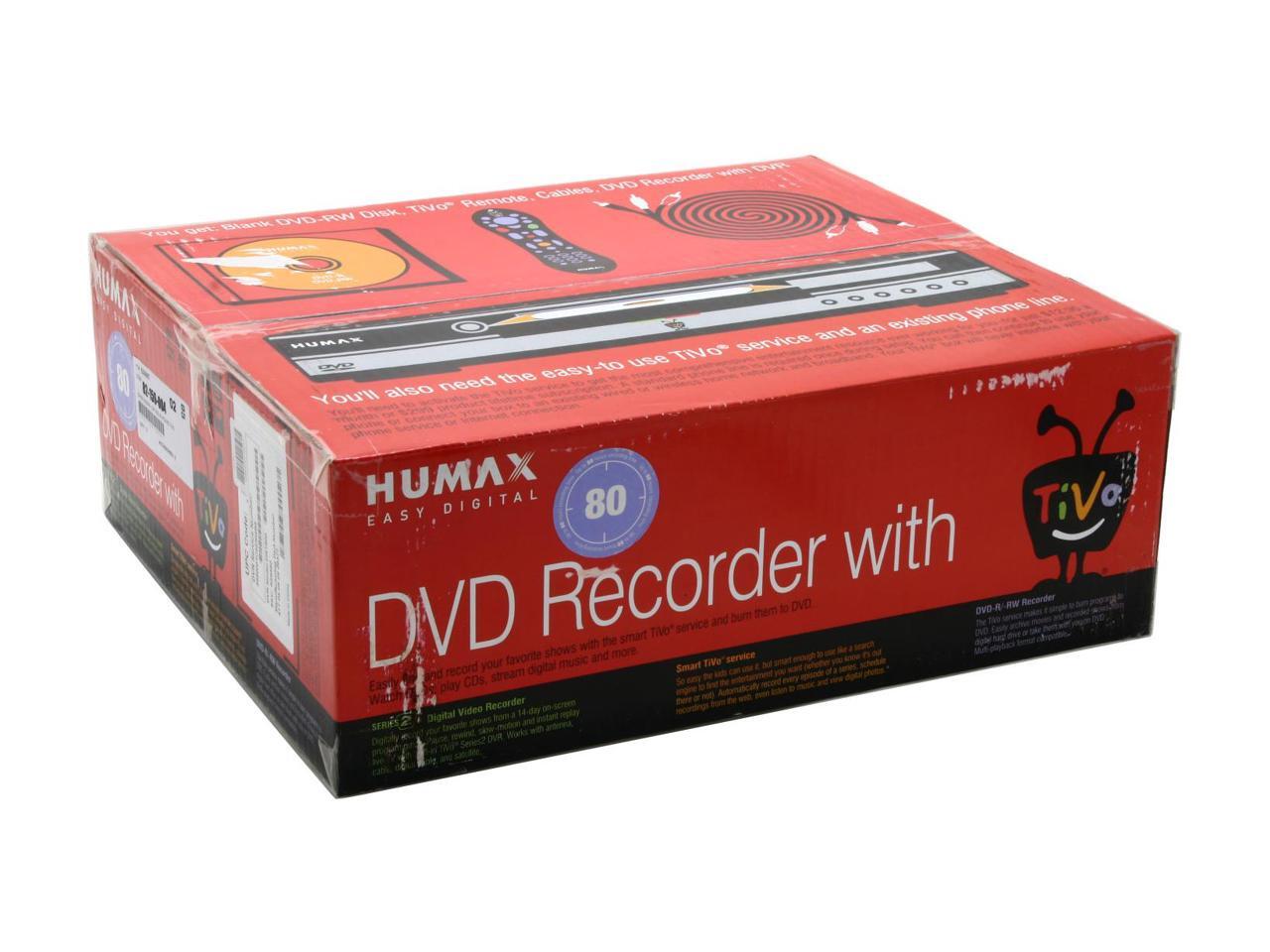 Open Box Humax DVD Recorder & HDD Combo DRT800