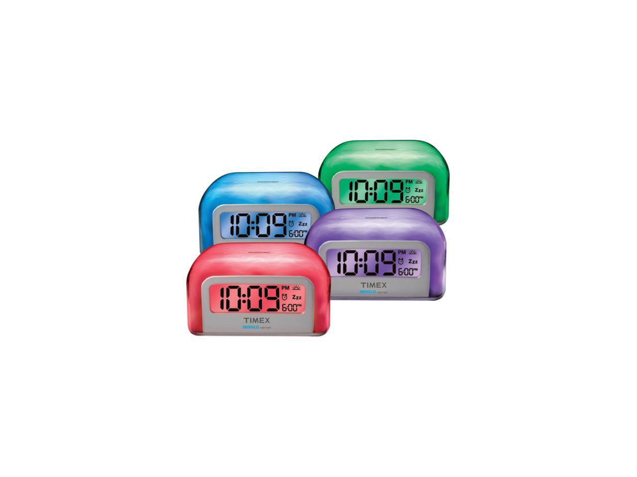 TIMEX Color Changing Alarm Clock T105WX
