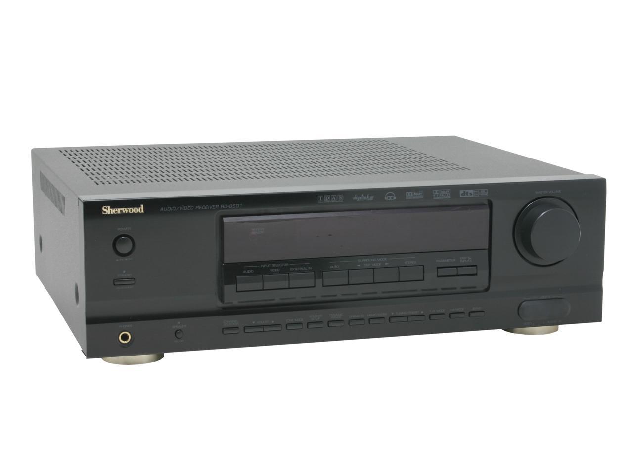 Sherwood RD-8601 6.1-Channel Audio/Video Receiver - Newegg.com