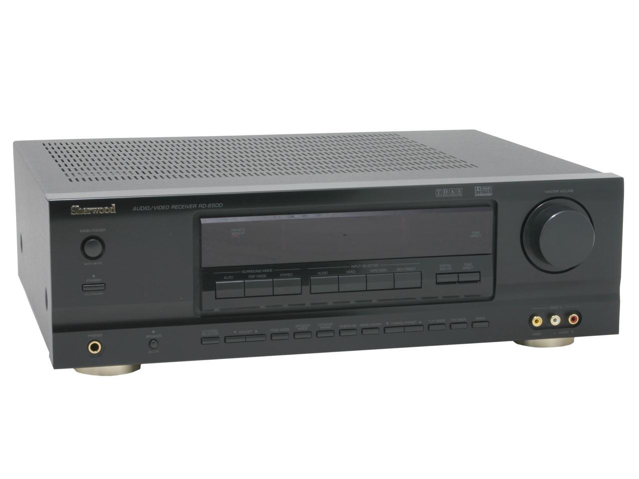 Sherwood RD-6500 5.1-Channel 100 W x 5, Dolby Digital Receiver - Newegg.com