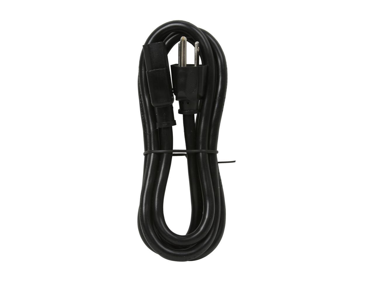 C2G 25545 16 AWG Universal Power Cord (NEMA 5-15P to IEC320C13) TAA ...