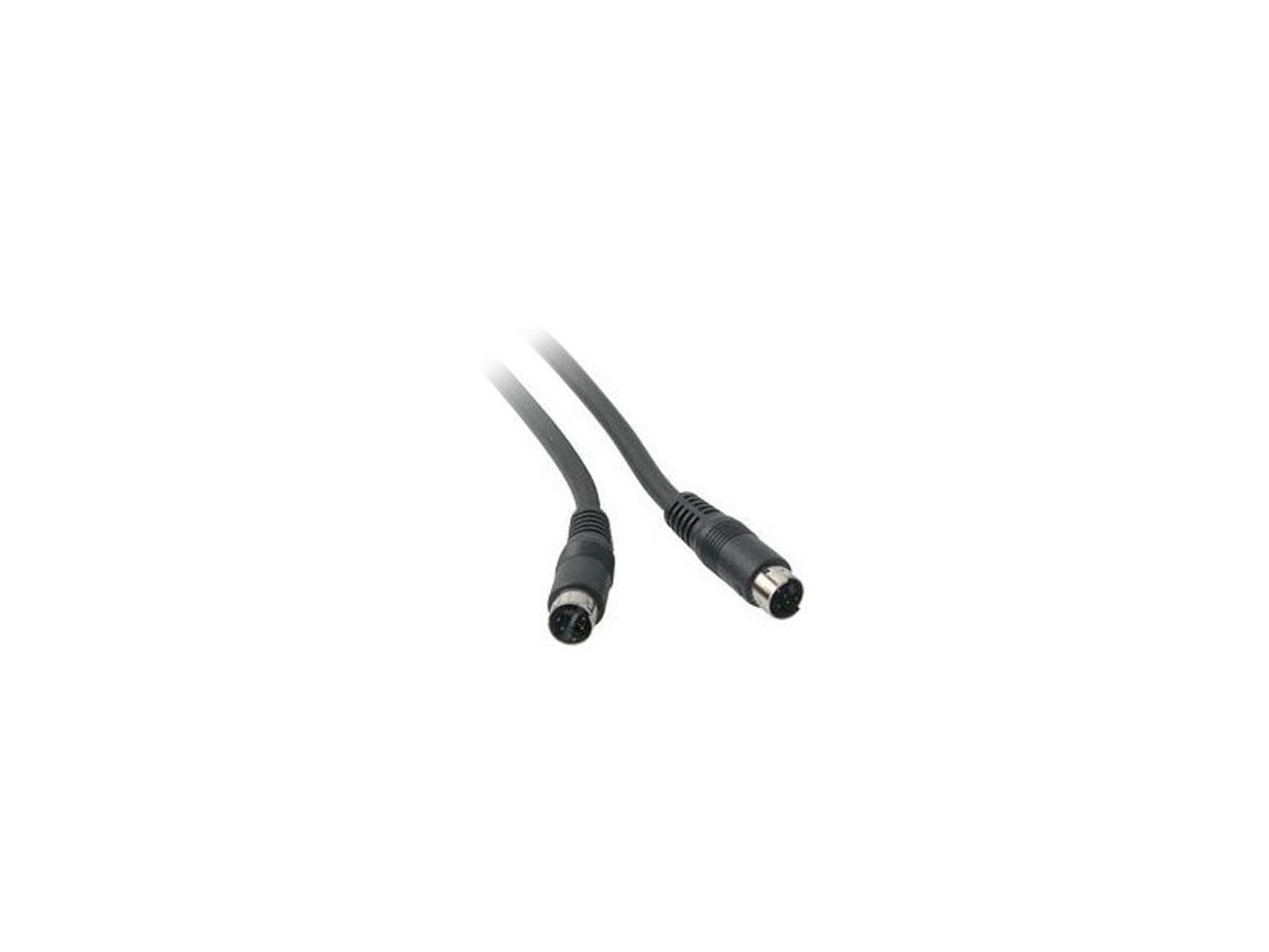 C2G 40915 Value Series SVideo Cable, Black (6 Feet, 1.82 Meters