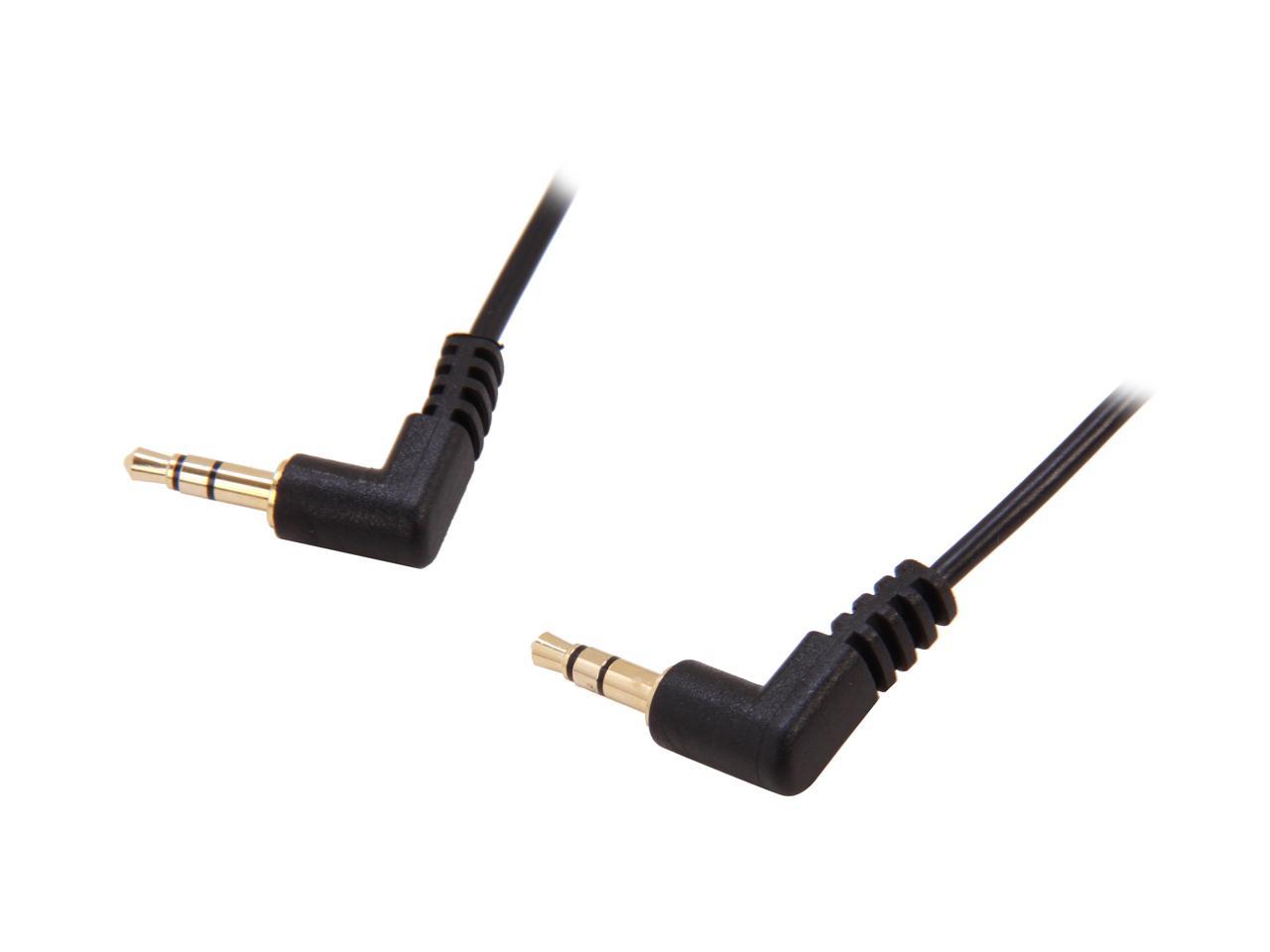 Male to M Stereo Audio Adapter Cable Startech MU3MMS2RA 3.5mm 6' Straight Cord 