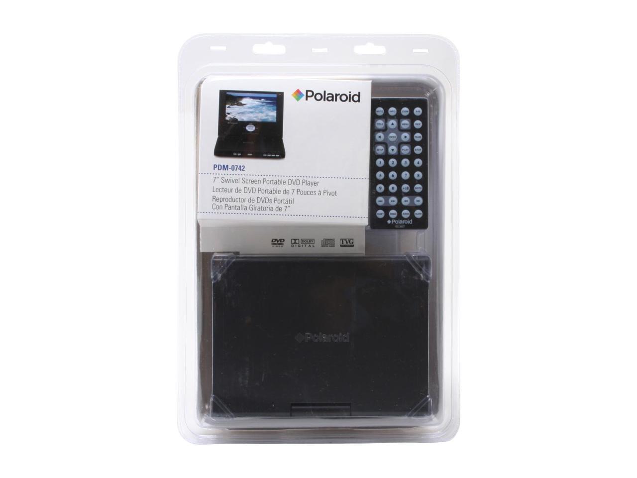 Polaroid PDM0742 Portable DVD Players Black