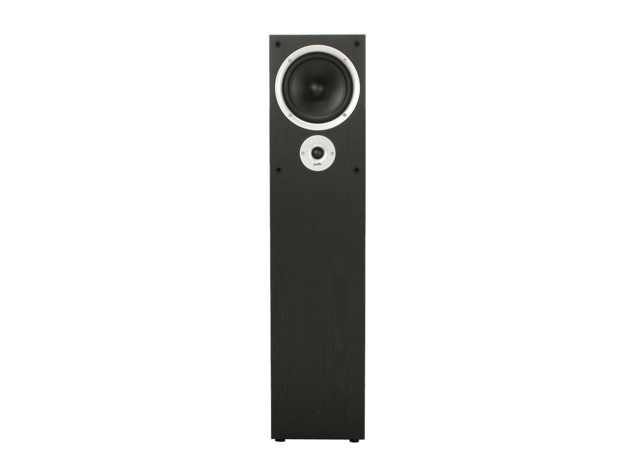 Polk Audio R300 Black TwoWay FloorStanding Loudspeaker Single