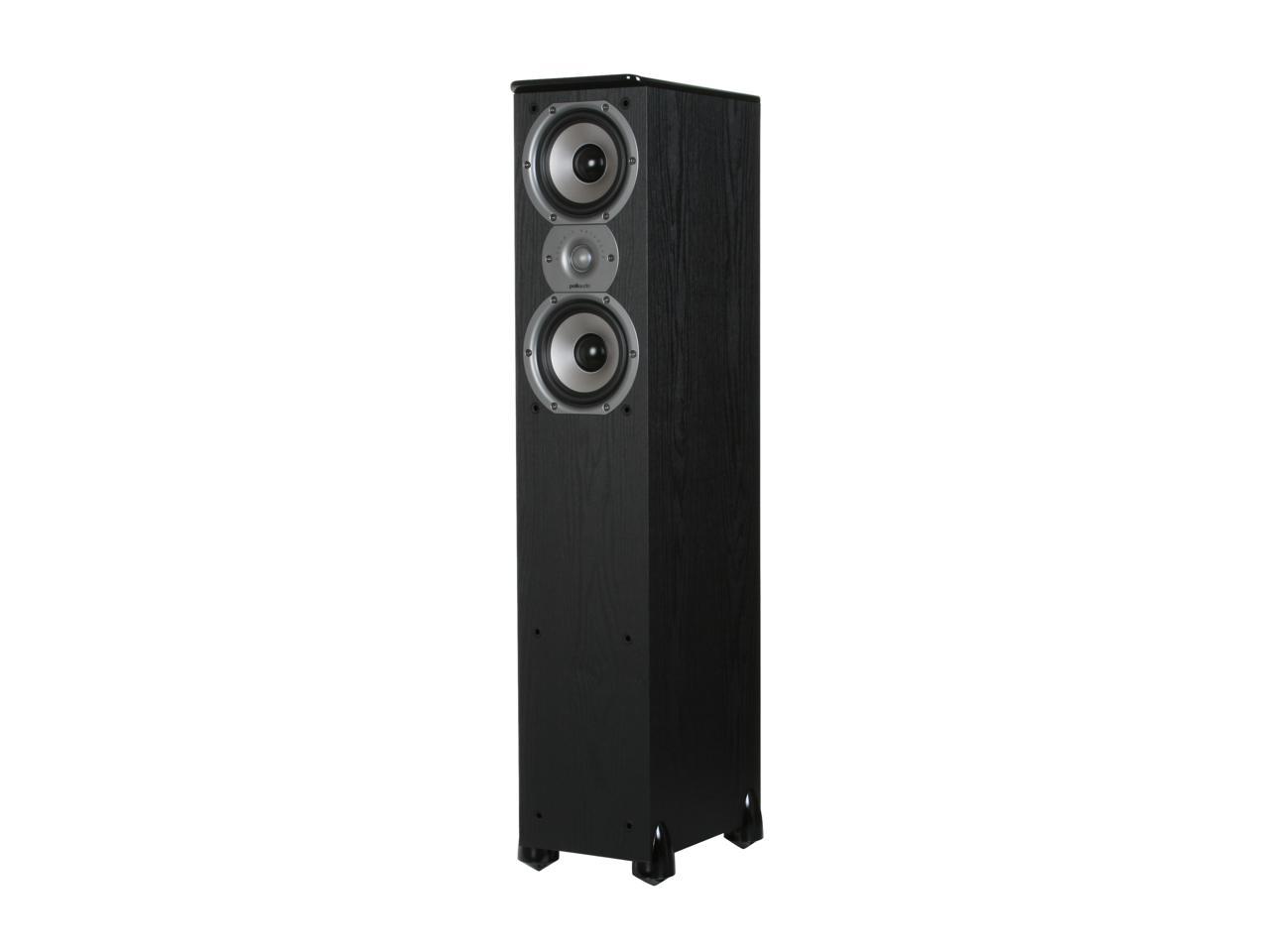 Polk Audio TSi300 Black High Performance Floorstanding Loudspeaker ...