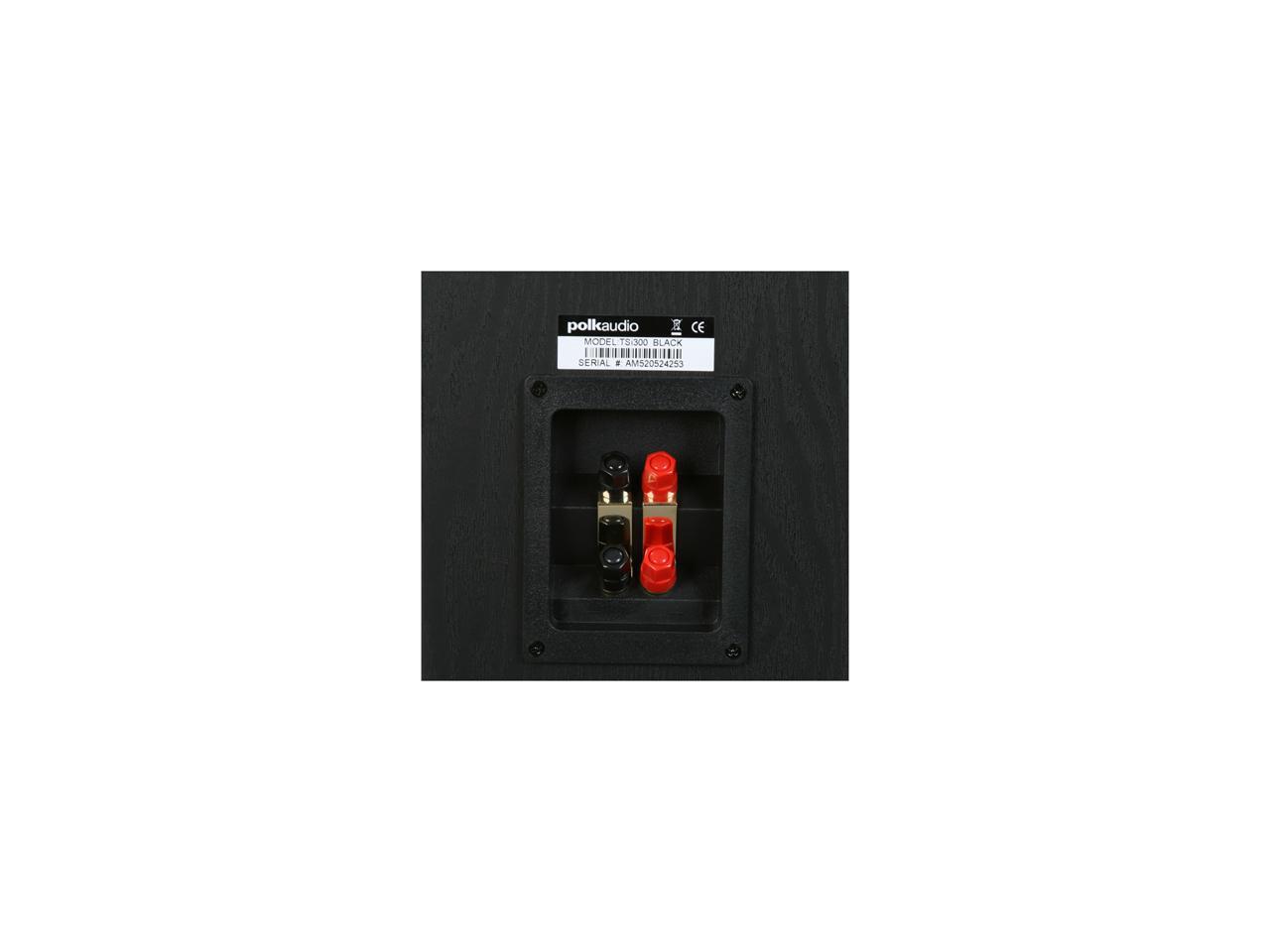 Polk Audio TSi300 Black High Performance Floorstanding Loudspeaker