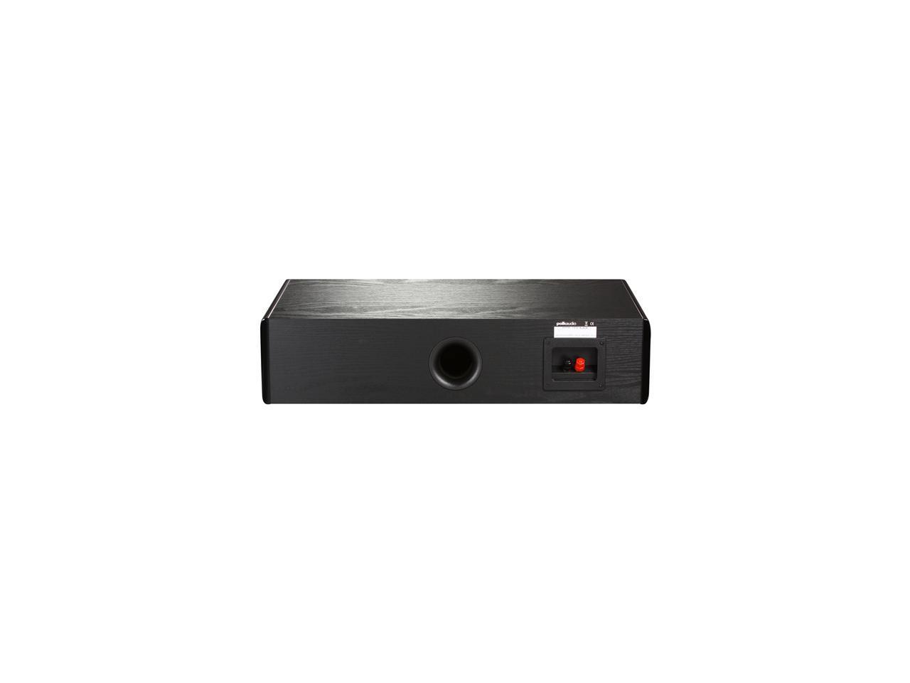 Polk Audio CS20 Black Center Speaker Single