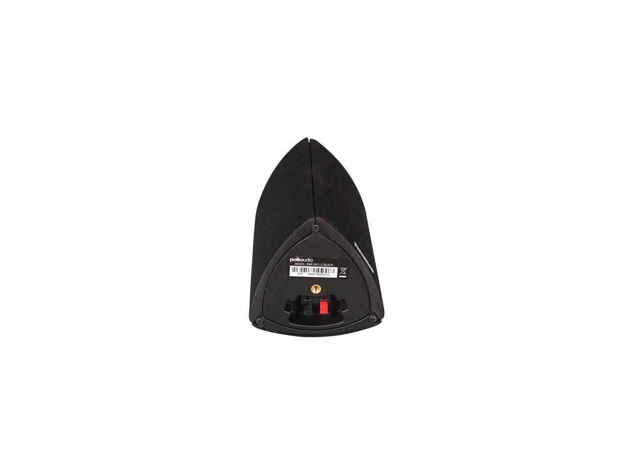 Polk Audio RM8 High Performance Satellite Speaker Pair Black
