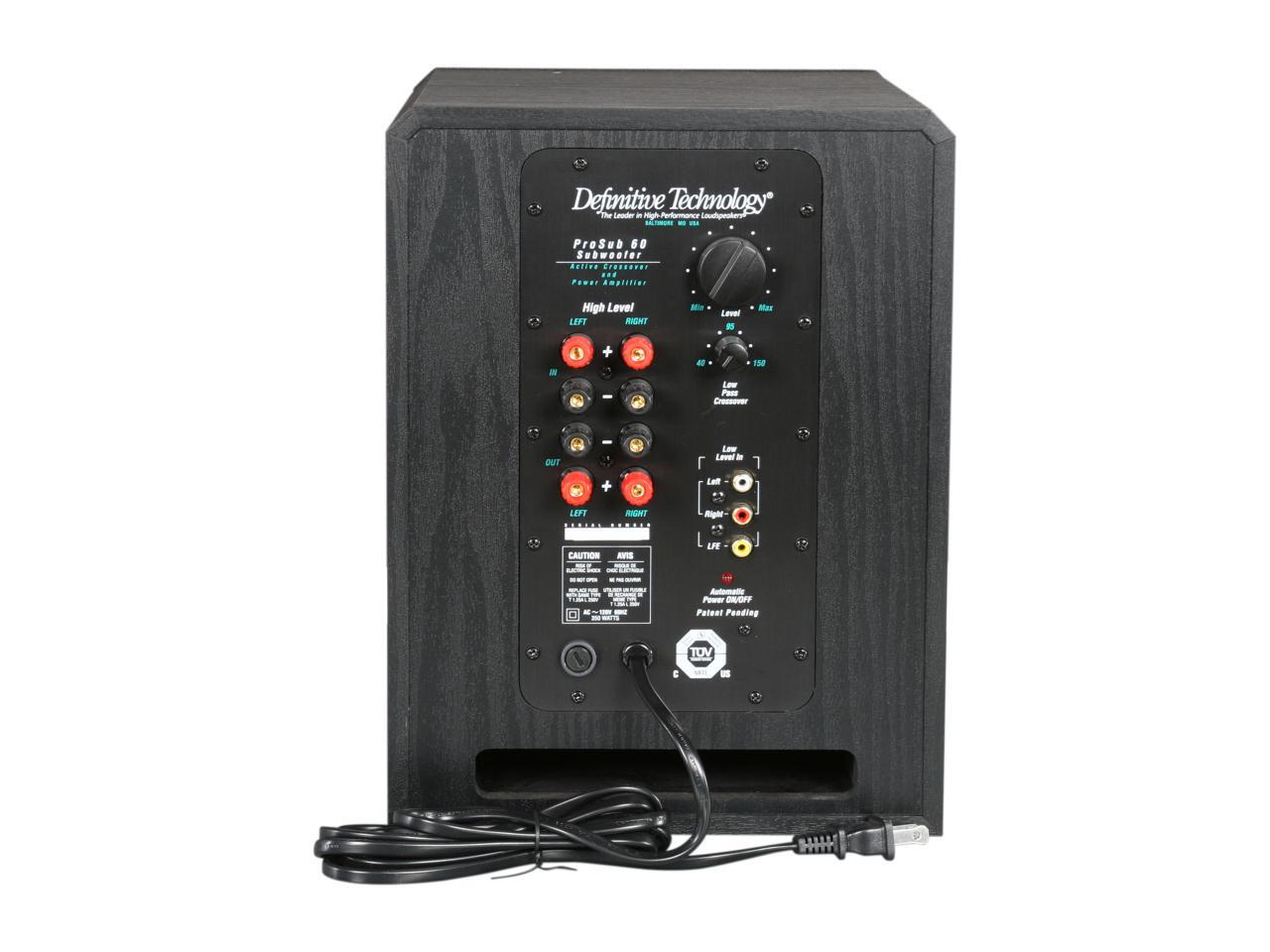 Definitive Technology ProSub 60 8" Subwoofer with 150W Amp