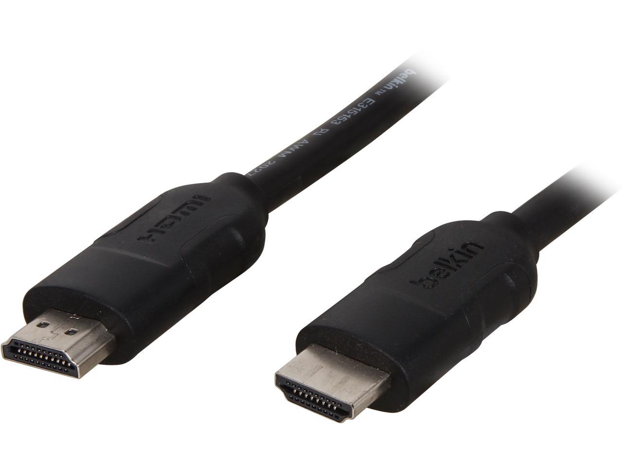 Belkin HDMI to HDMI Cable, HDMI 2.0 / 4K Compatible, Male to Male, 15