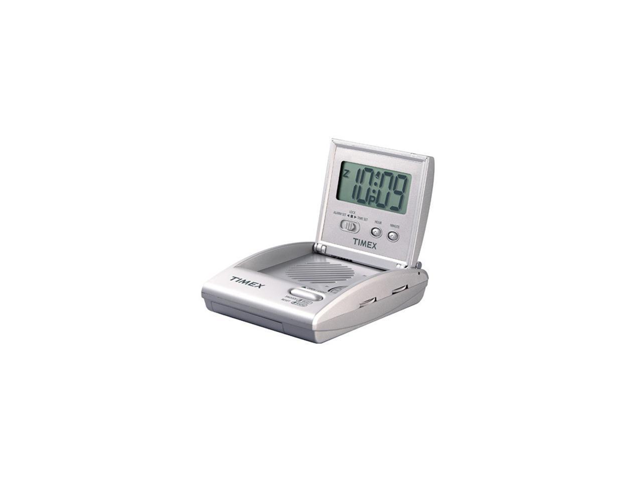timex travel alarm clock radio