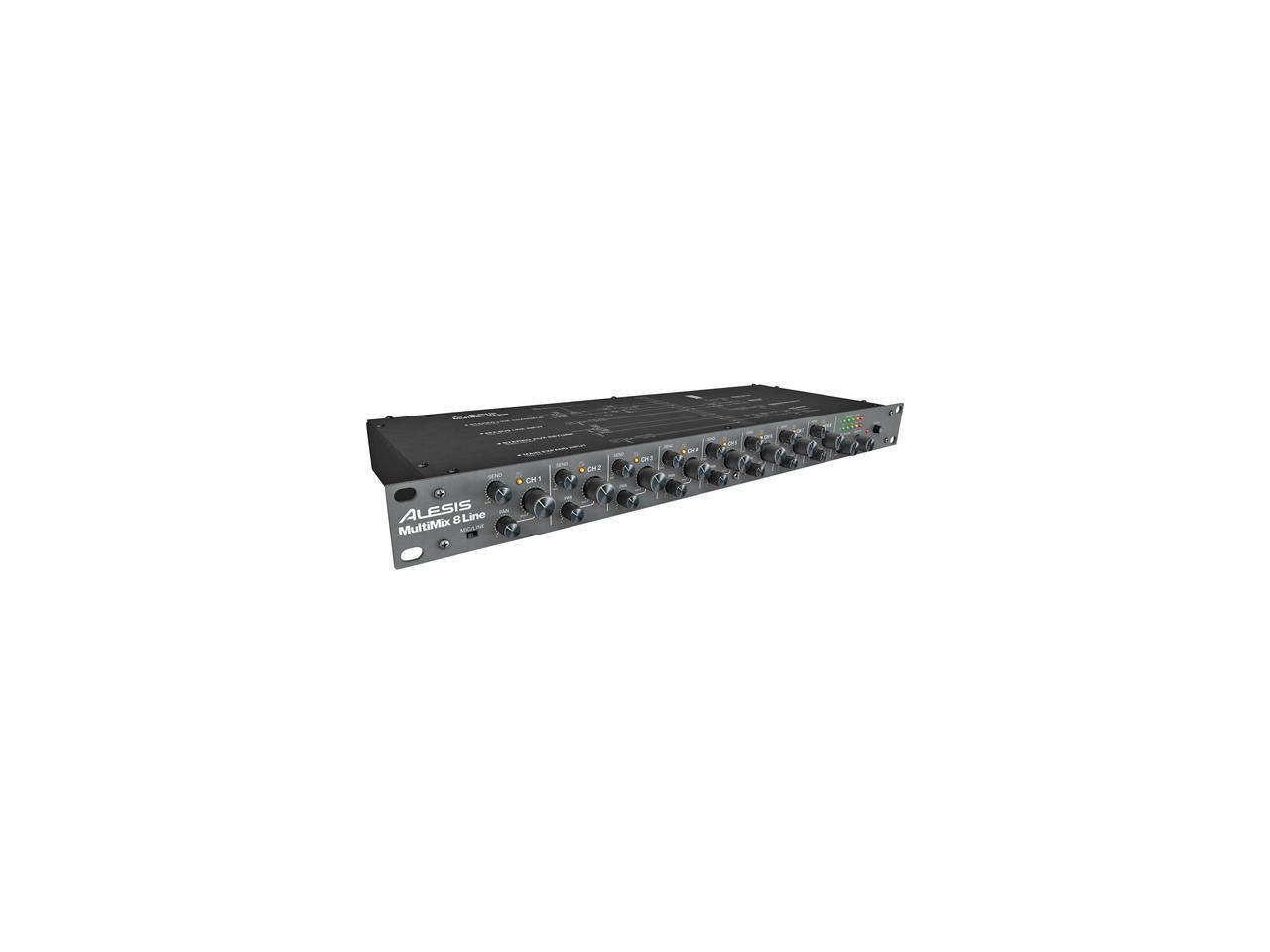 alesis multimix 8 line 8-channel stereo line mixer alesis multimix 8 line 8-channel stereo line mixer