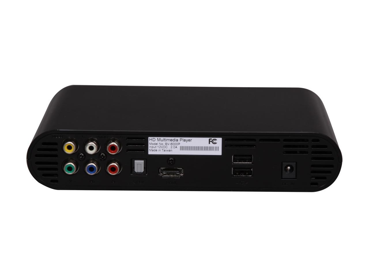 Brite-View BV-6000P 1080P HD Multimedia Player With RM/RMVB & DTS ...