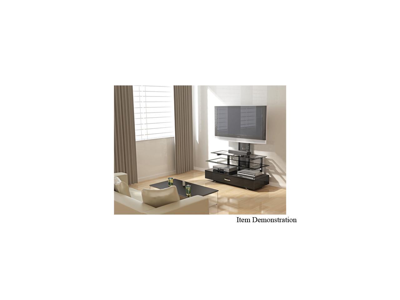 ZLine ZL78850MvU 36" 65" Black Sync TV Stand with Integrated Mount