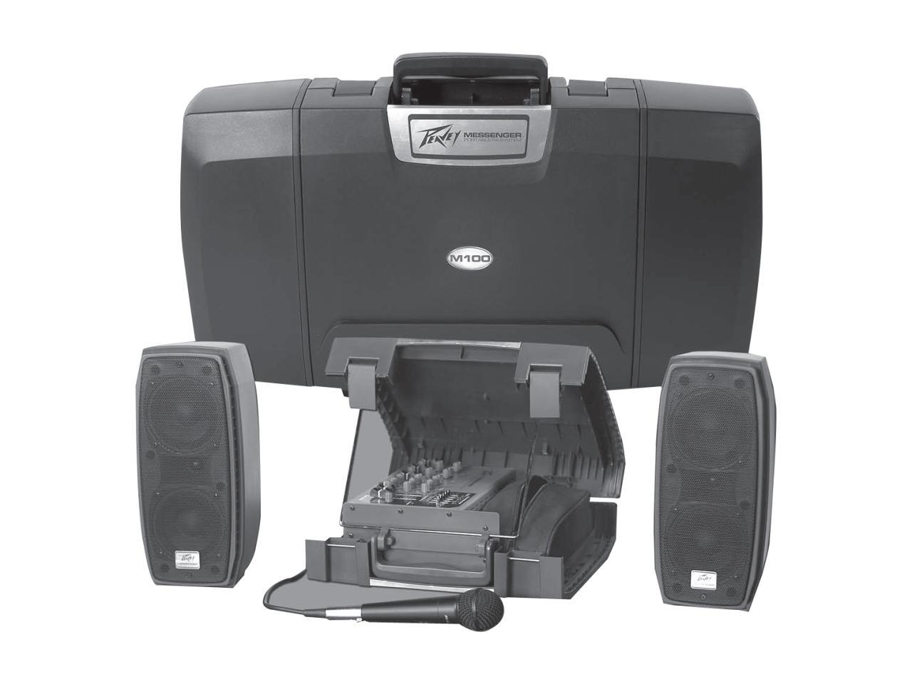peavey messenger portable sound system