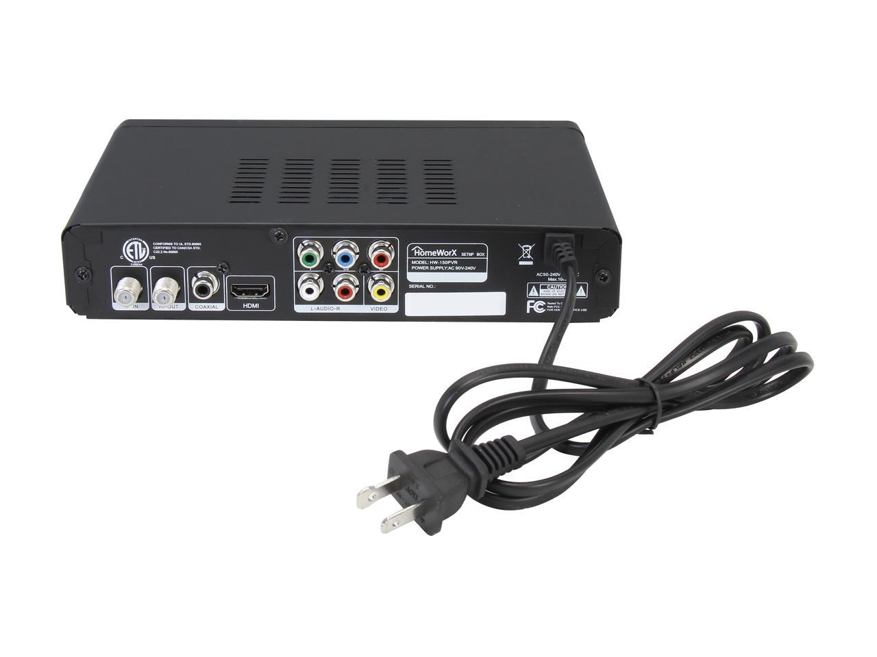 homeworx hw 150pvr