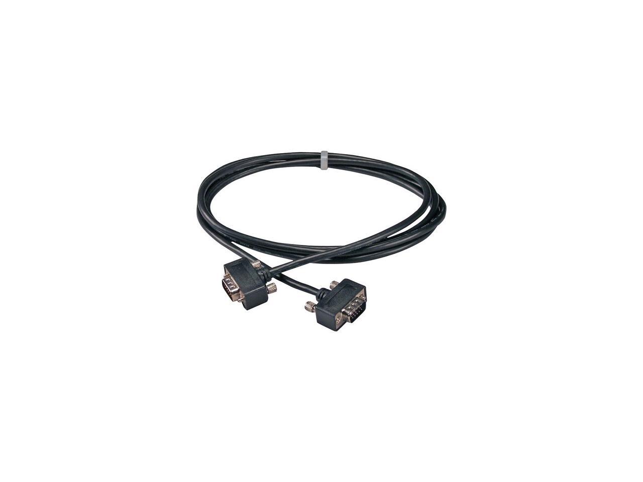 QVS High-Performance Ultra Thin VGA/QXGA HD15 Male To Female Tri-Shield Cable Discontinued by Manufacturer CC320M1-06 