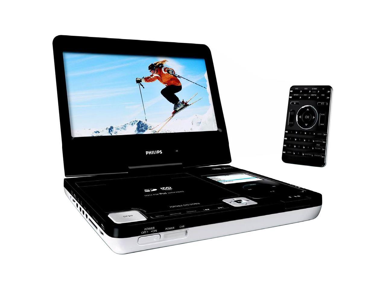PHILIPS DCP850/37 iPod docking Portable DVD Players