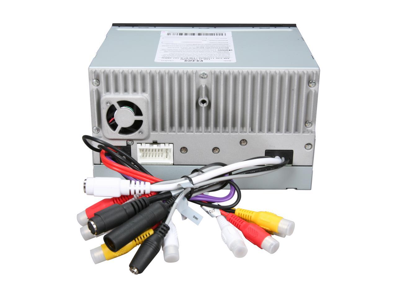 Clarion 160W DoubleDin AM/FM DVD/CD Player with 6.5" Touch Screen