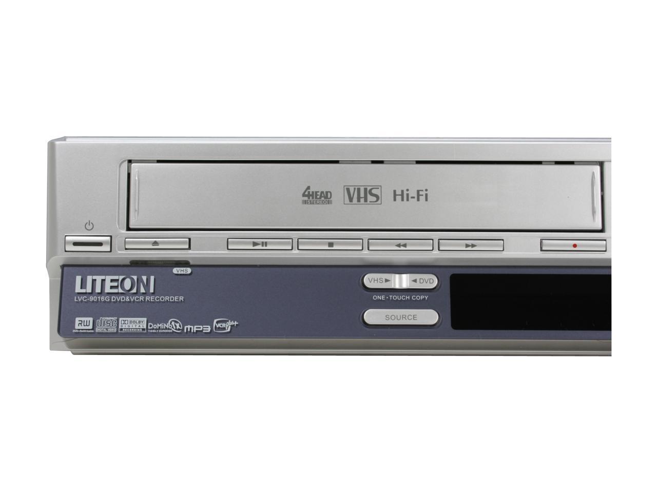 Refurbished LITEON DVD Recorder & VCR Combo LVC9016G