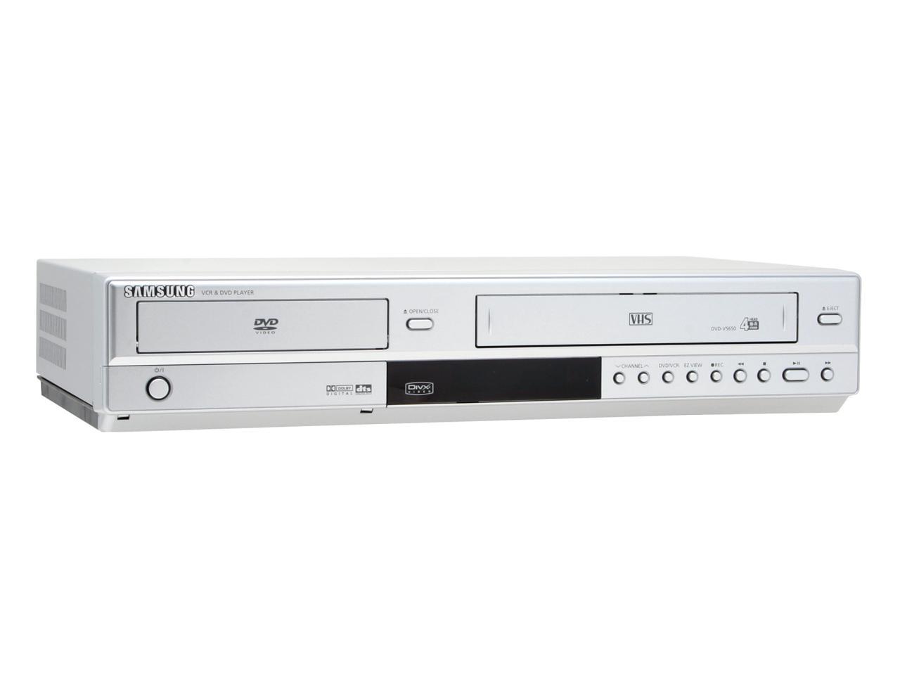 SAMSUNG DVD Player & VCR Combo DVDV5650