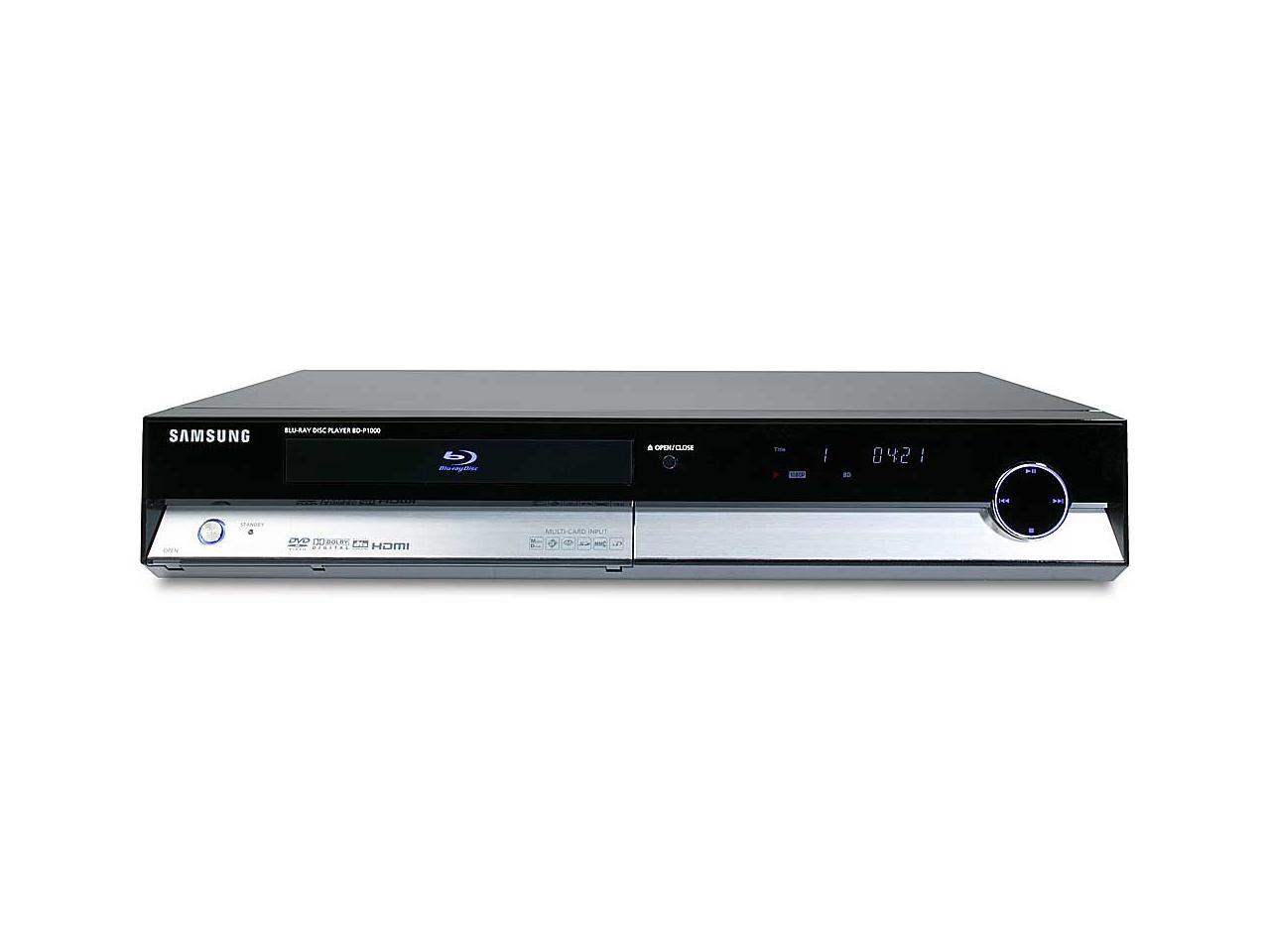 Samsung Blu Ray Player Bd P1000 6307