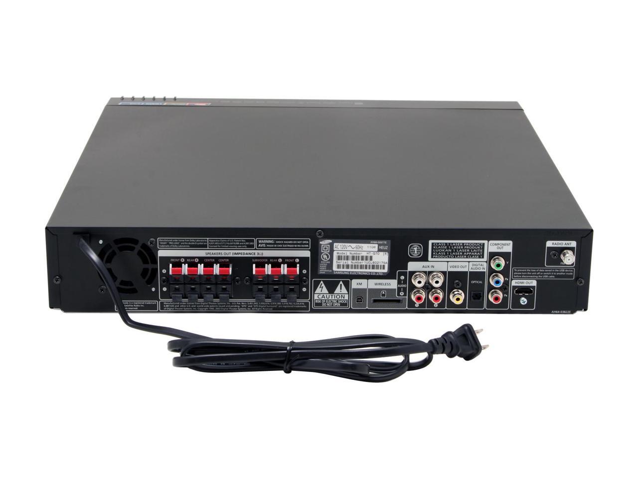 Samsung HTQ70 Five DVD 5.1 Channel Home Theater Audio System