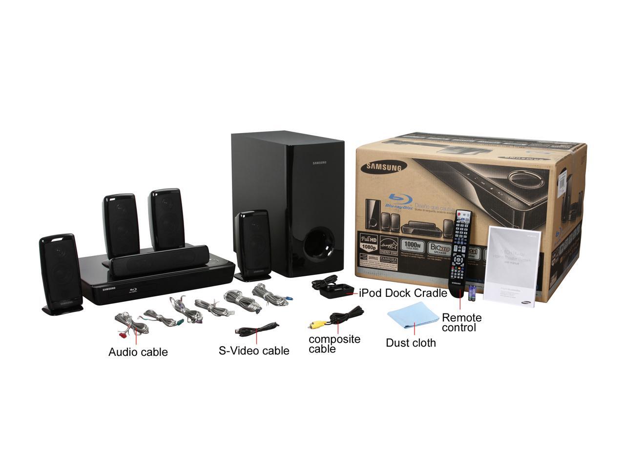 Samsung HTBD1250 BluRay 5.1Channel Home Theater System