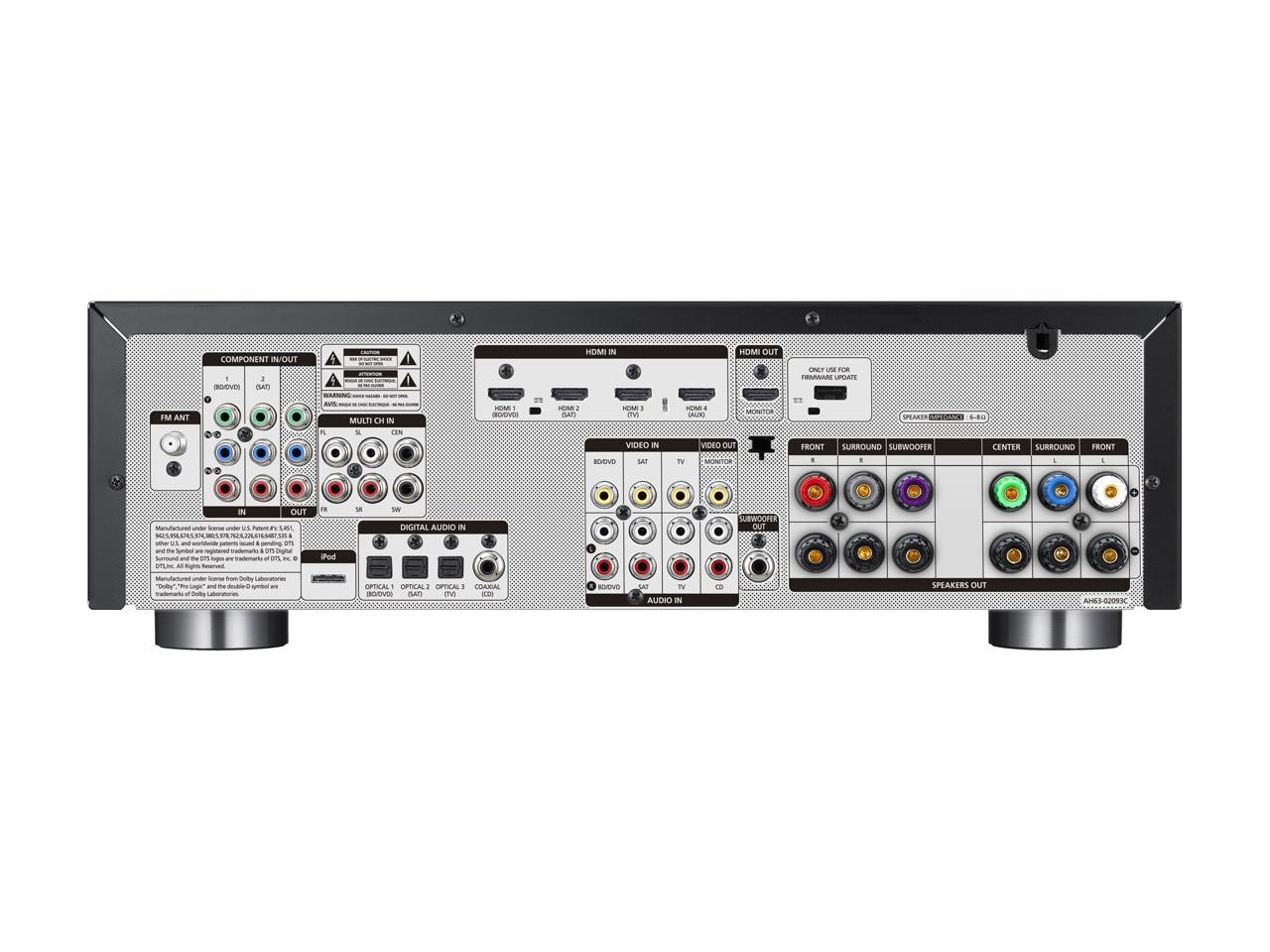 SAMSUNG HWC500 5.1Channel 3DReady AV Receiver